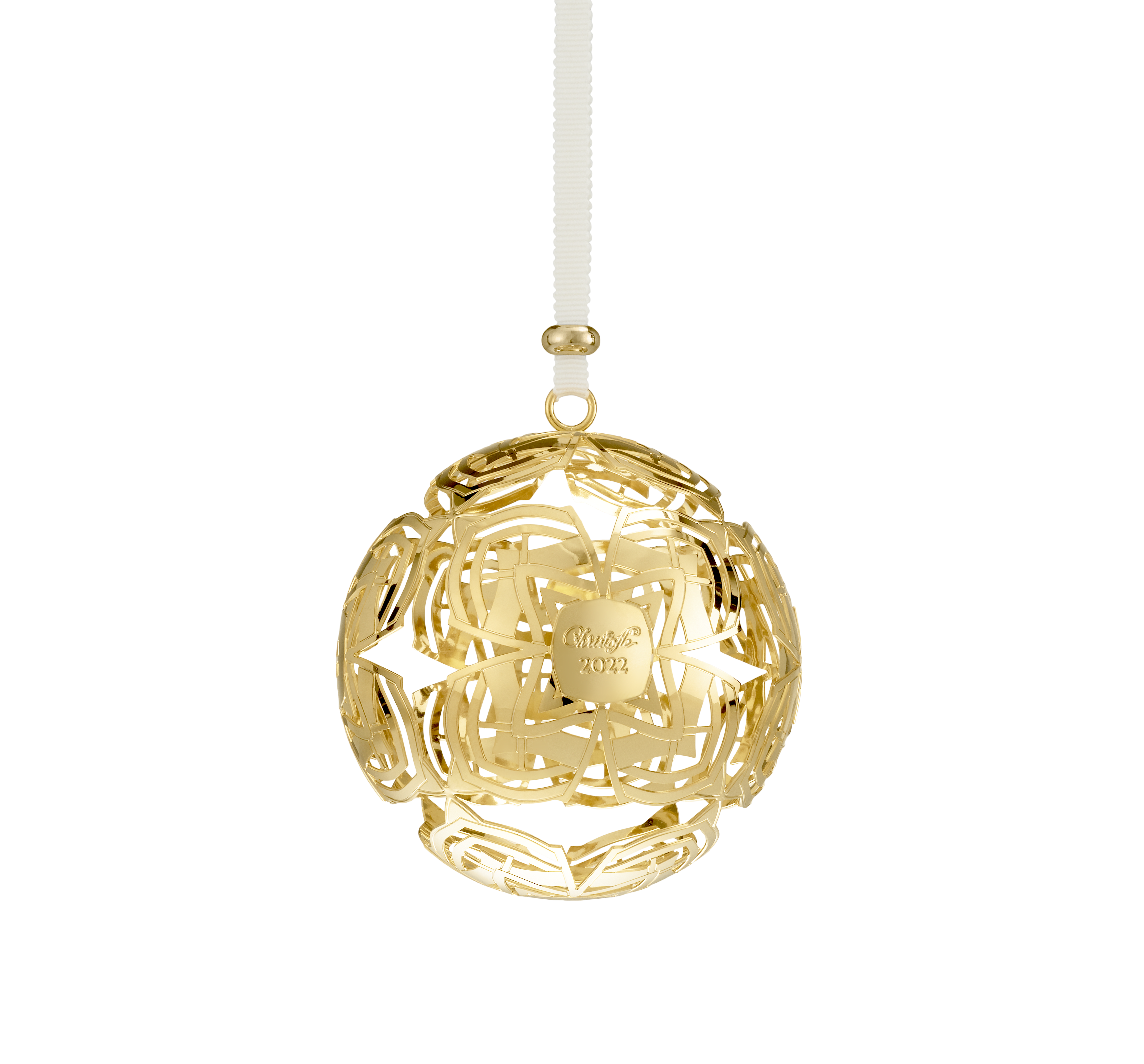 クリスマスボール 2022 ゴールドコーティング